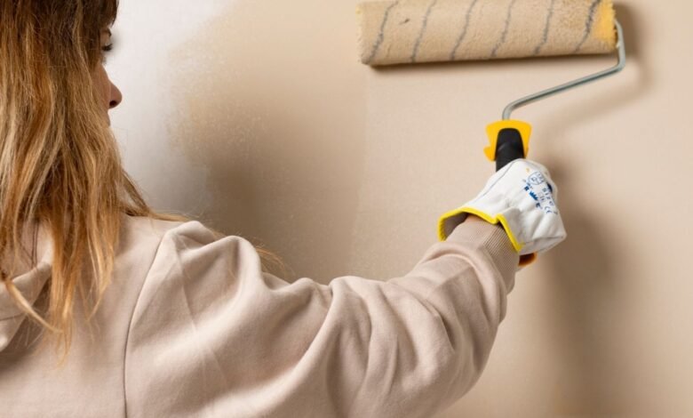 Calculadora de tinta gasta para pintura de cômodos