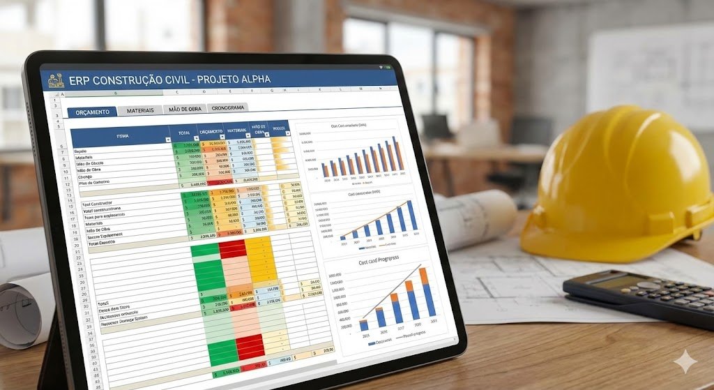 Planilha ERP Construção Civil