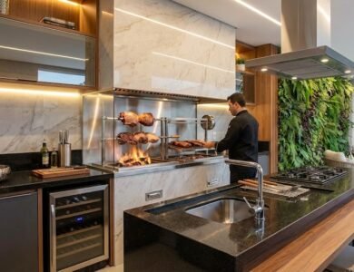 Construção de uma Churrasqueira com Calculadora de Gastos com Dia-a-Dia da Obra e Projetos