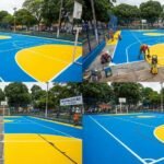 Revitalização de Quadra de Esportes com Calculadora de Gastos e Dia-a-Dia da Obra