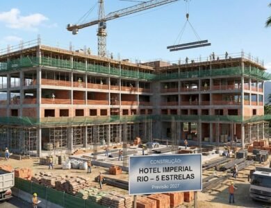 Calculadora para construção de um Hotel com Dia-a-Dia da Obra